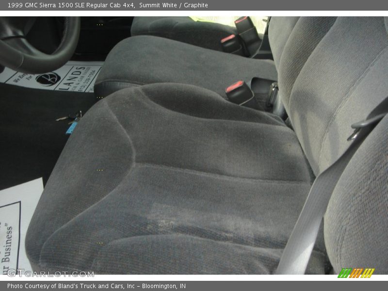 Summit White / Graphite 1999 GMC Sierra 1500 SLE Regular Cab 4x4