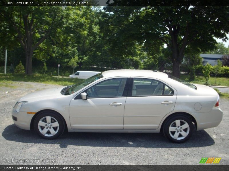 Smokestone Metallic / Camel 2009 Ford Fusion SE