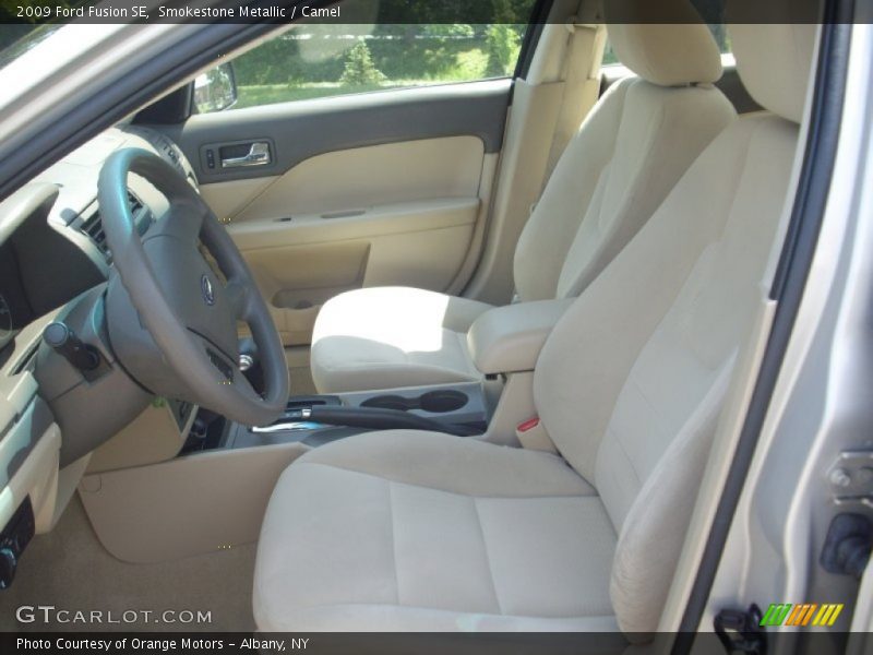 Smokestone Metallic / Camel 2009 Ford Fusion SE
