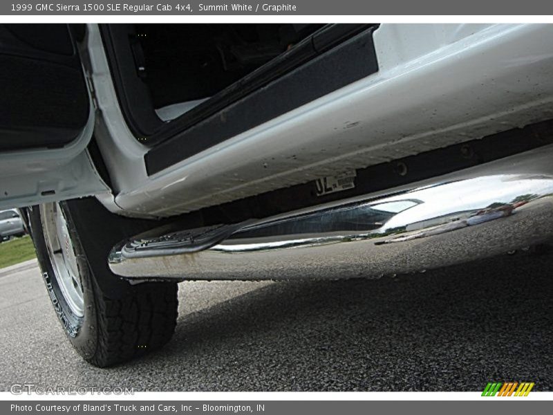 Summit White / Graphite 1999 GMC Sierra 1500 SLE Regular Cab 4x4
