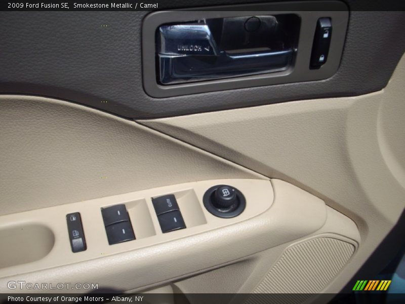 Smokestone Metallic / Camel 2009 Ford Fusion SE