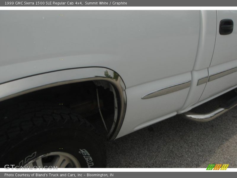 Summit White / Graphite 1999 GMC Sierra 1500 SLE Regular Cab 4x4