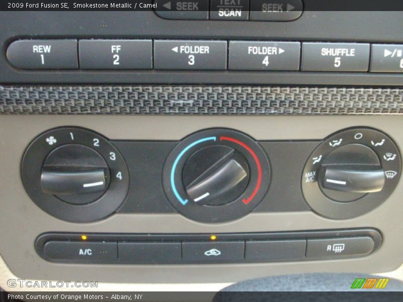 Smokestone Metallic / Camel 2009 Ford Fusion SE