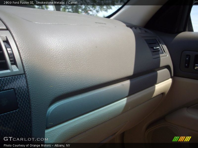 Smokestone Metallic / Camel 2009 Ford Fusion SE