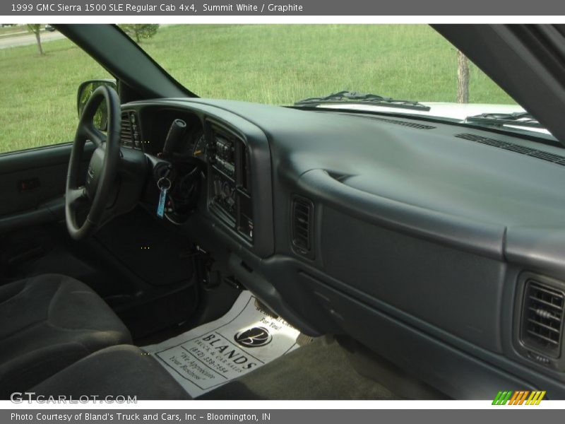 Summit White / Graphite 1999 GMC Sierra 1500 SLE Regular Cab 4x4