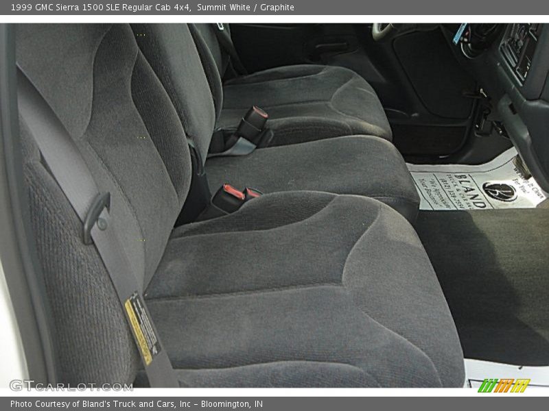 Summit White / Graphite 1999 GMC Sierra 1500 SLE Regular Cab 4x4