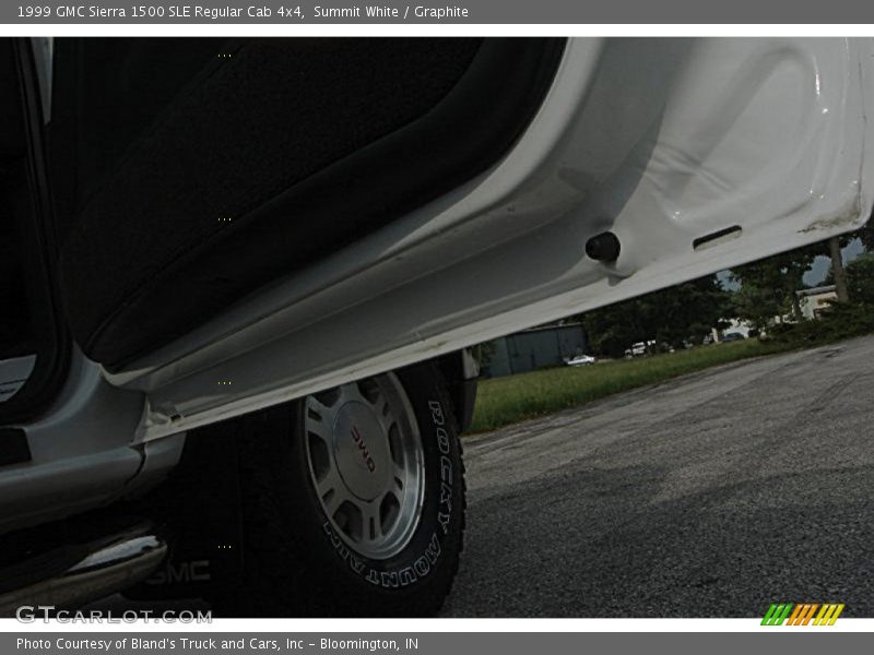 Summit White / Graphite 1999 GMC Sierra 1500 SLE Regular Cab 4x4