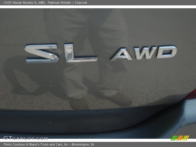 Platinum Metallic / Charcoal 2005 Nissan Murano SL AWD