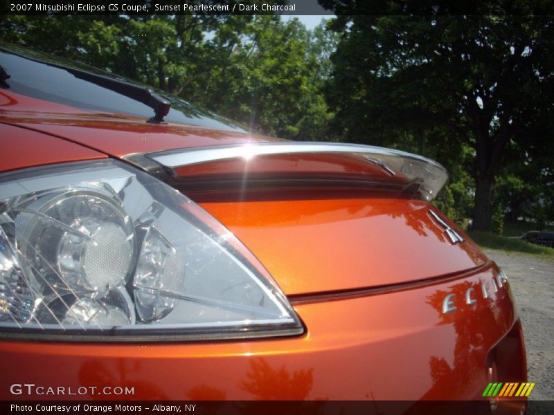 Sunset Pearlescent / Dark Charcoal 2007 Mitsubishi Eclipse GS Coupe