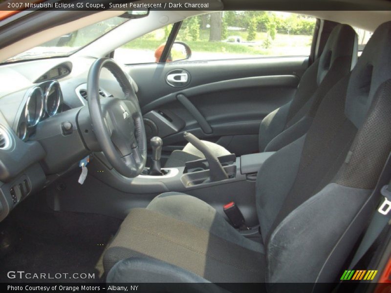  2007 Eclipse GS Coupe Dark Charcoal Interior