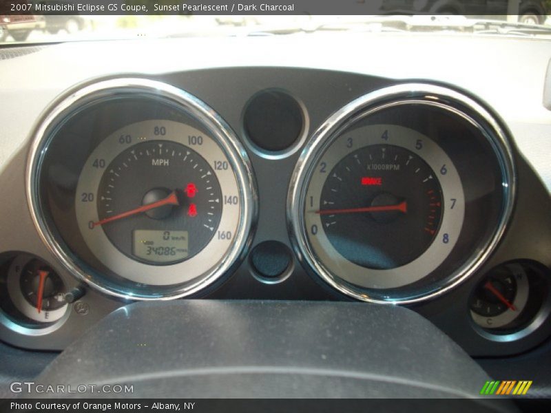  2007 Eclipse GS Coupe GS Coupe Gauges