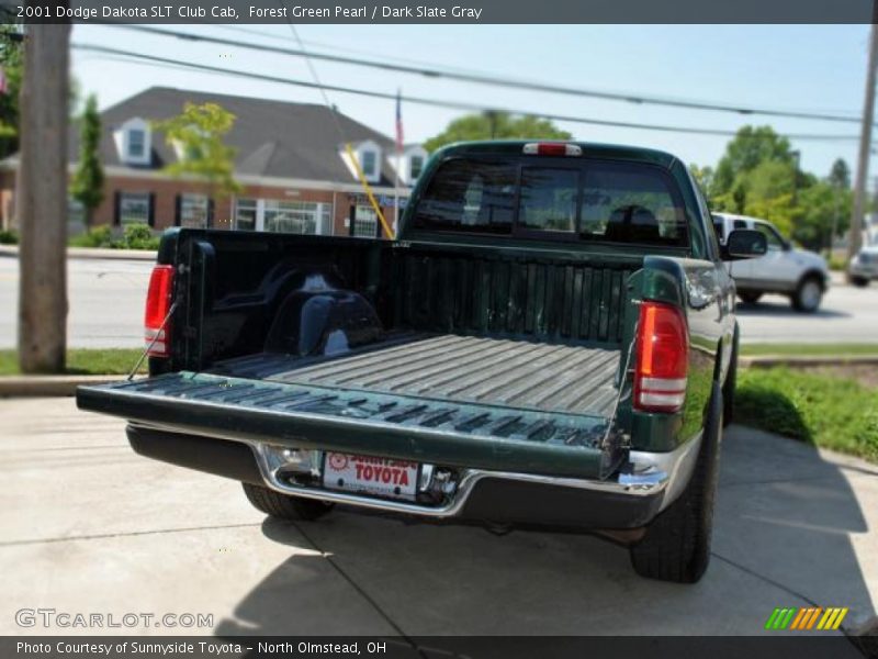 Forest Green Pearl / Dark Slate Gray 2001 Dodge Dakota SLT Club Cab