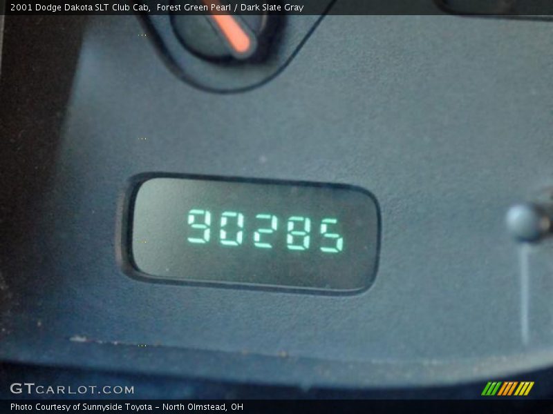 Forest Green Pearl / Dark Slate Gray 2001 Dodge Dakota SLT Club Cab