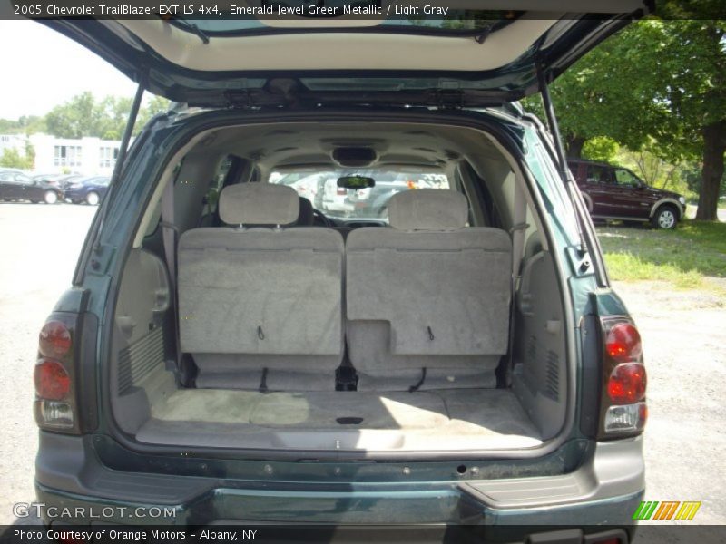 Emerald Jewel Green Metallic / Light Gray 2005 Chevrolet TrailBlazer EXT LS 4x4
