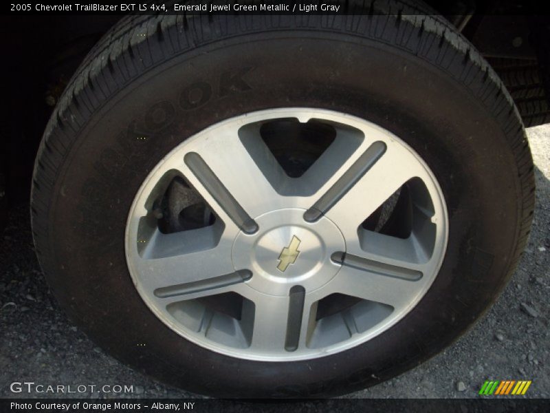 Emerald Jewel Green Metallic / Light Gray 2005 Chevrolet TrailBlazer EXT LS 4x4