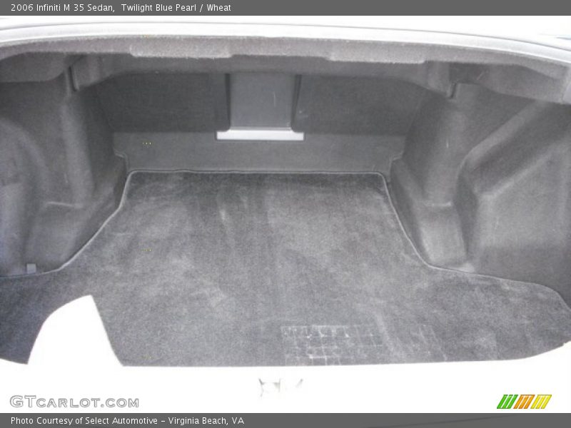 Twilight Blue Pearl / Wheat 2006 Infiniti M 35 Sedan