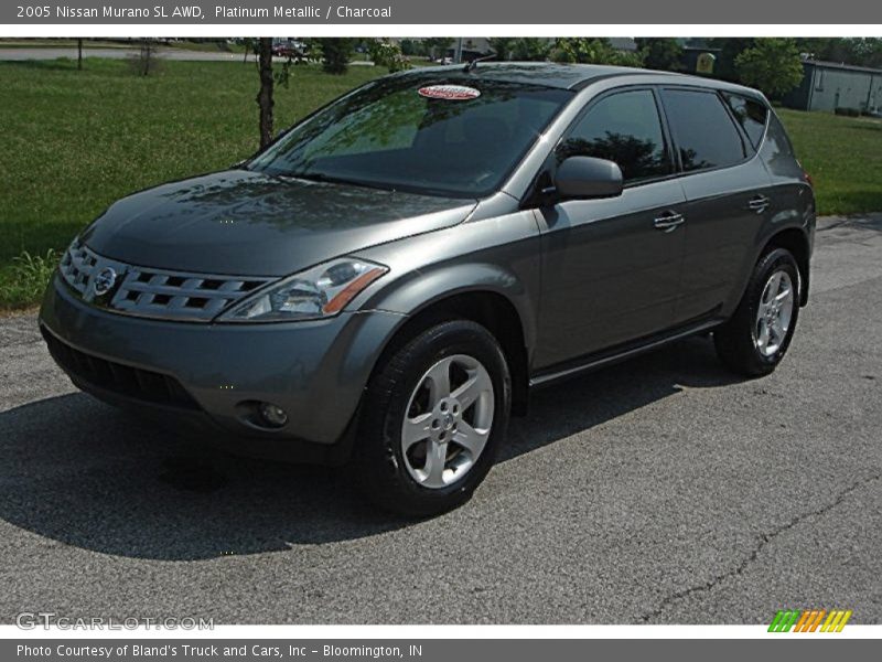 Platinum Metallic / Charcoal 2005 Nissan Murano SL AWD