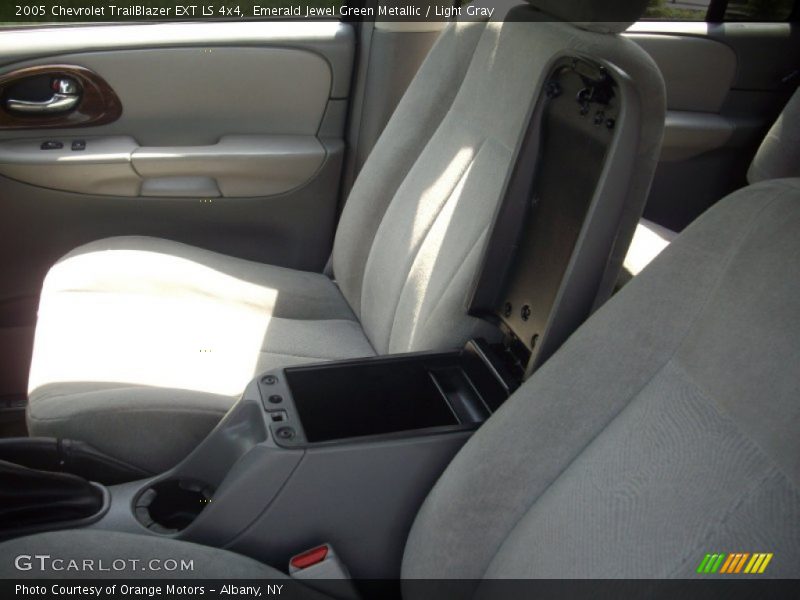 Emerald Jewel Green Metallic / Light Gray 2005 Chevrolet TrailBlazer EXT LS 4x4