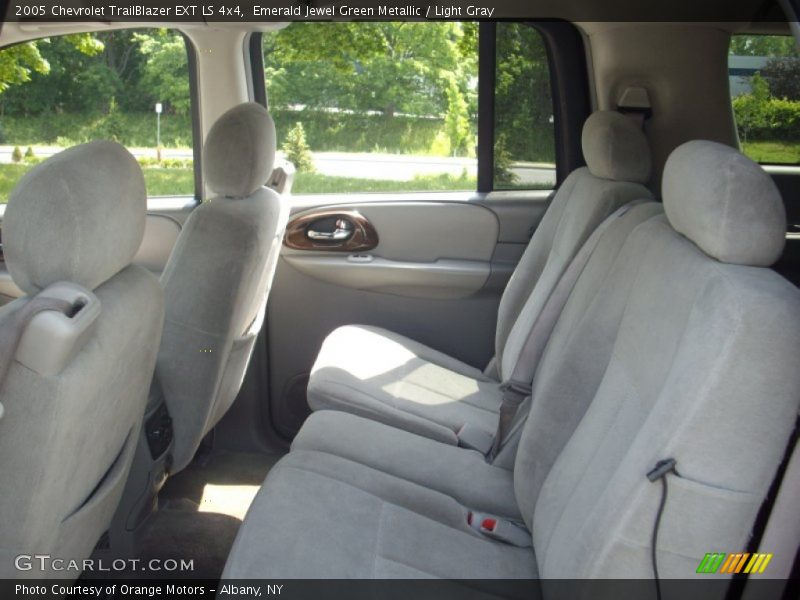 Emerald Jewel Green Metallic / Light Gray 2005 Chevrolet TrailBlazer EXT LS 4x4
