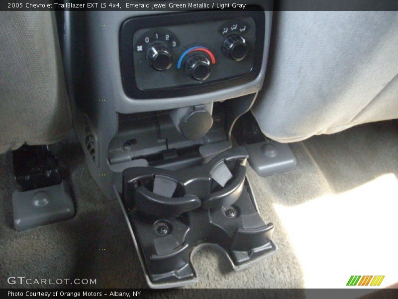 Emerald Jewel Green Metallic / Light Gray 2005 Chevrolet TrailBlazer EXT LS 4x4