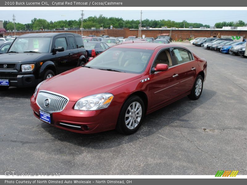 Crystal Red Tintcoat / Cocoa/Cashmere 2010 Buick Lucerne CXL