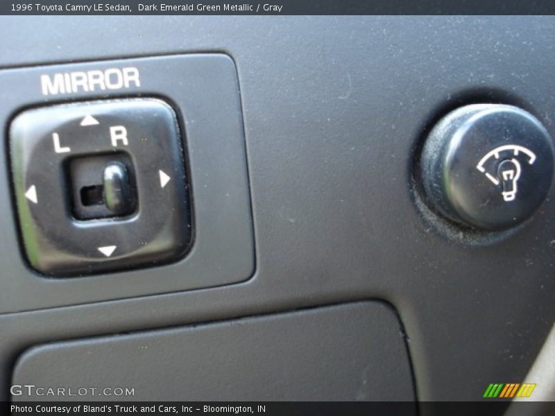 Dark Emerald Green Metallic / Gray 1996 Toyota Camry LE Sedan