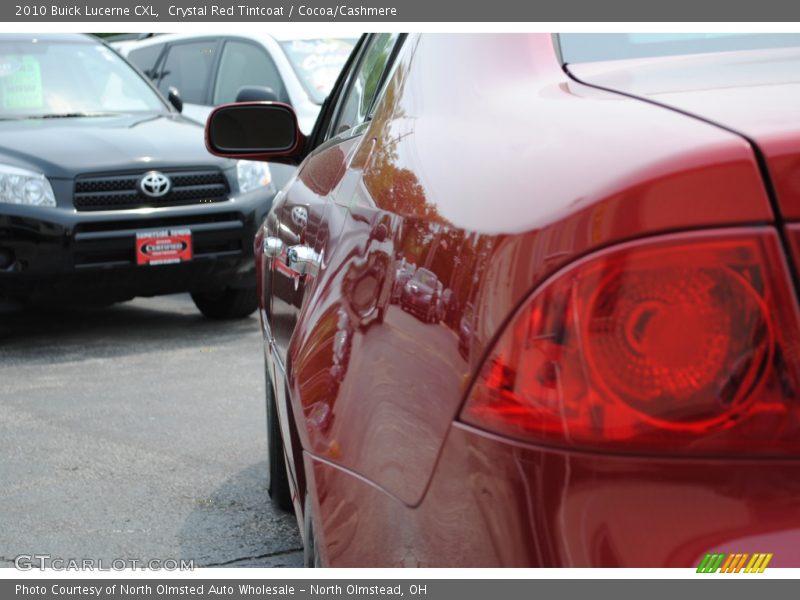 Crystal Red Tintcoat / Cocoa/Cashmere 2010 Buick Lucerne CXL