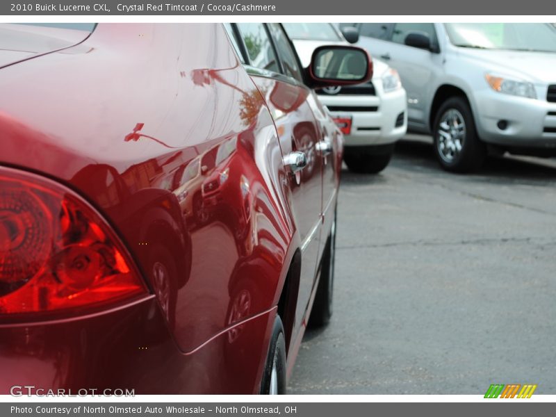 Crystal Red Tintcoat / Cocoa/Cashmere 2010 Buick Lucerne CXL