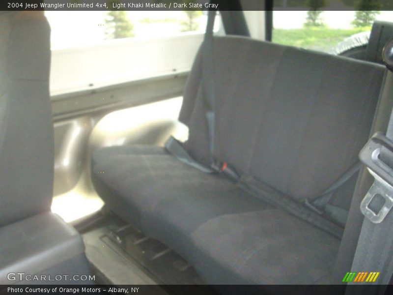 Light Khaki Metallic / Dark Slate Gray 2004 Jeep Wrangler Unlimited 4x4