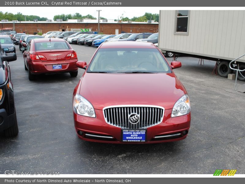 Crystal Red Tintcoat / Cocoa/Cashmere 2010 Buick Lucerne CXL