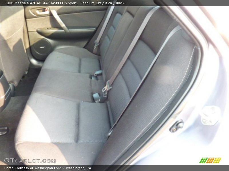 Titanium Gray Mica / Black 2006 Mazda MAZDA6 MAZDASPEED6 Sport