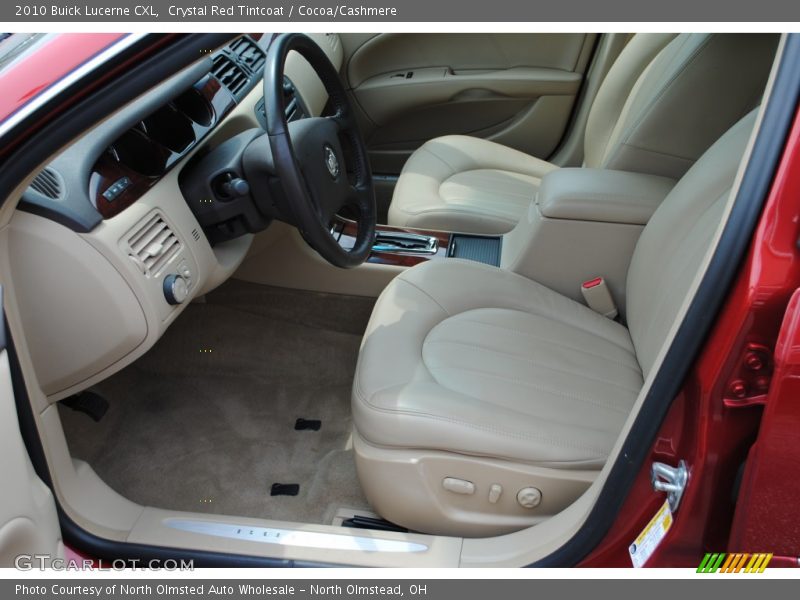 Crystal Red Tintcoat / Cocoa/Cashmere 2010 Buick Lucerne CXL