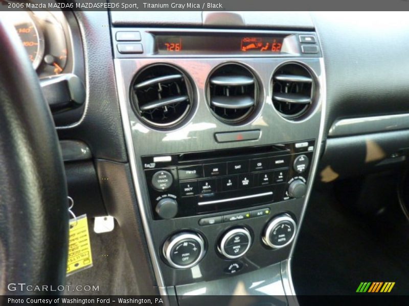 Titanium Gray Mica / Black 2006 Mazda MAZDA6 MAZDASPEED6 Sport