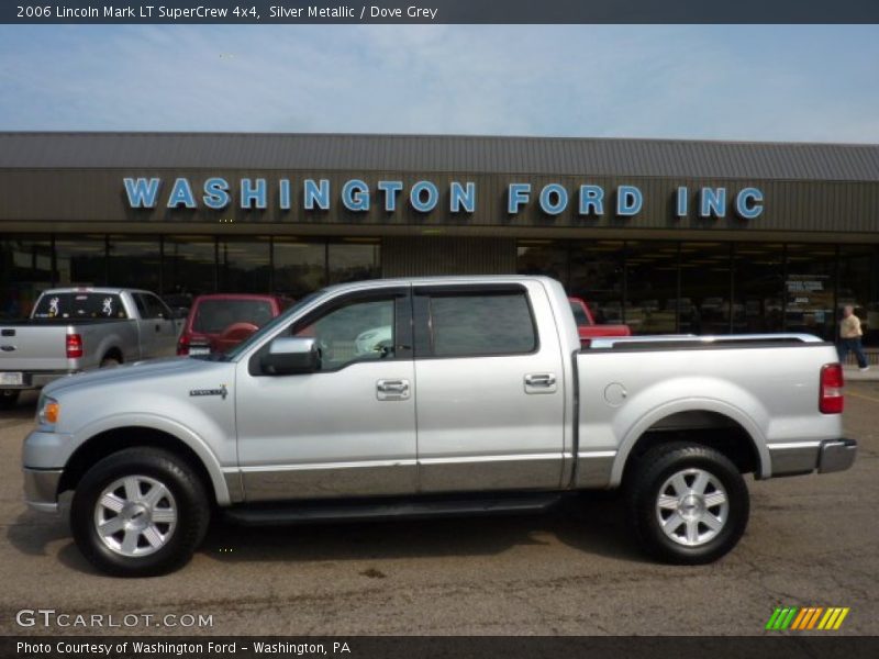 Silver Metallic / Dove Grey 2006 Lincoln Mark LT SuperCrew 4x4