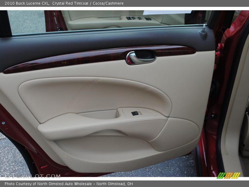 Crystal Red Tintcoat / Cocoa/Cashmere 2010 Buick Lucerne CXL