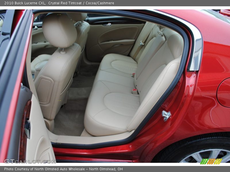 Crystal Red Tintcoat / Cocoa/Cashmere 2010 Buick Lucerne CXL