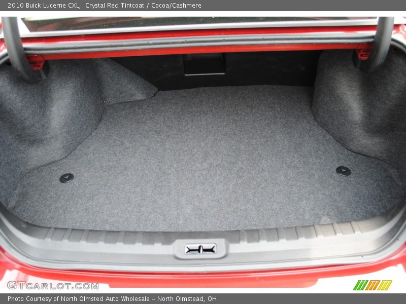 Crystal Red Tintcoat / Cocoa/Cashmere 2010 Buick Lucerne CXL