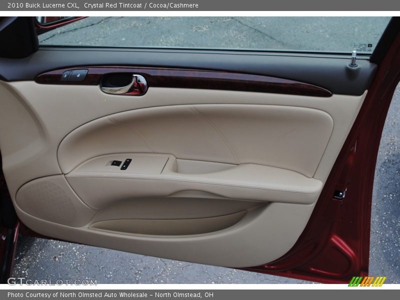 Crystal Red Tintcoat / Cocoa/Cashmere 2010 Buick Lucerne CXL