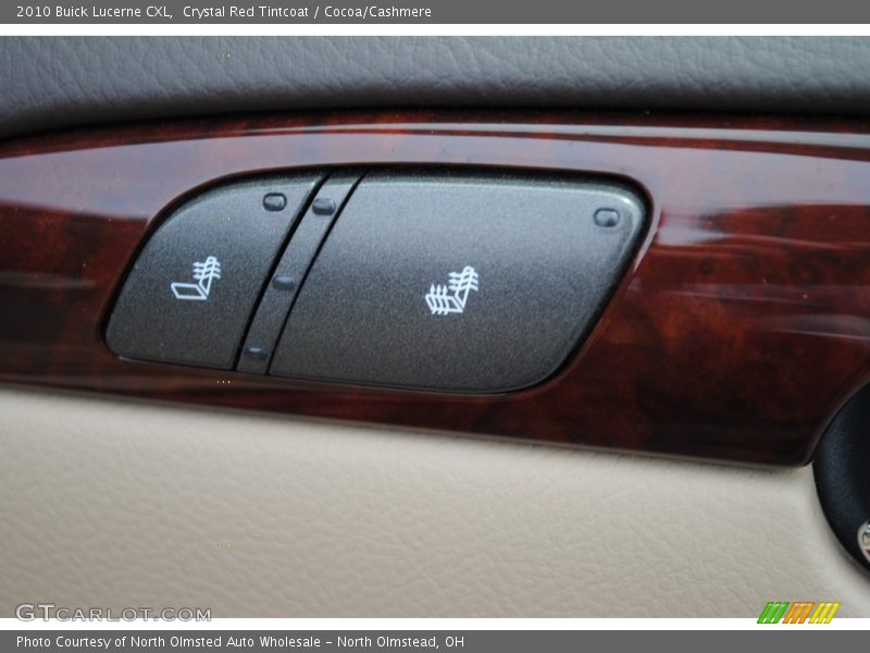 Crystal Red Tintcoat / Cocoa/Cashmere 2010 Buick Lucerne CXL