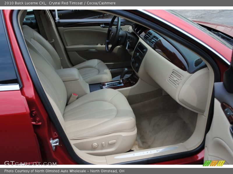 Crystal Red Tintcoat / Cocoa/Cashmere 2010 Buick Lucerne CXL