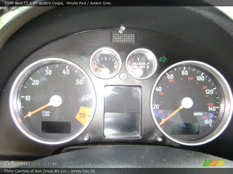  2000 TT 1.8T quattro Coupe 1.8T quattro Coupe Gauges