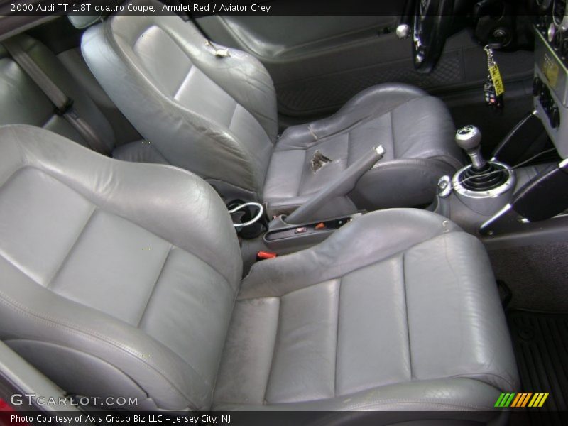  2000 TT 1.8T quattro Coupe Aviator Grey Interior