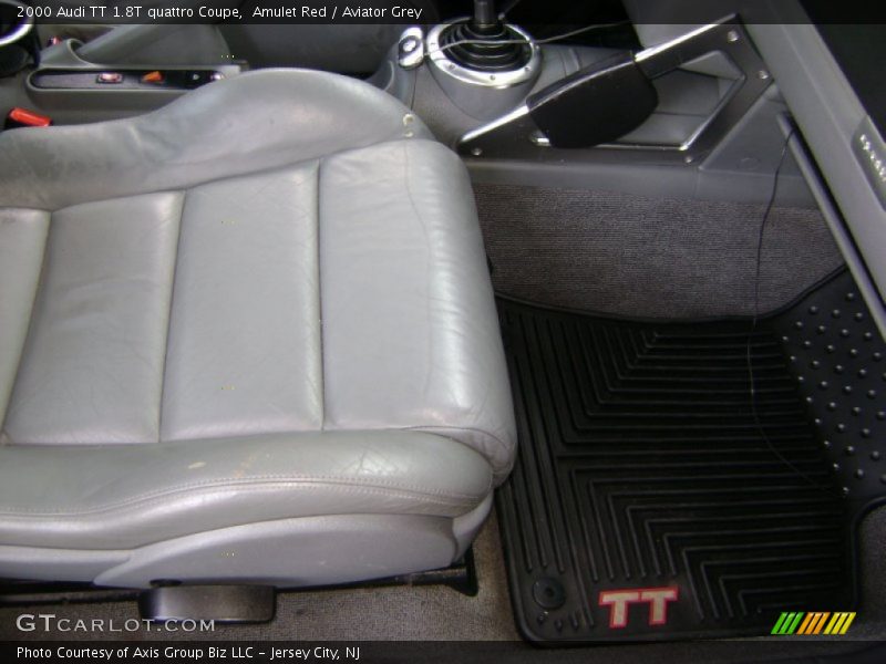 Amulet Red / Aviator Grey 2000 Audi TT 1.8T quattro Coupe