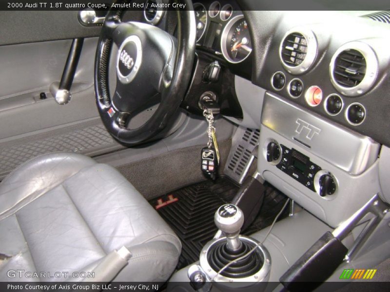 Controls of 2000 TT 1.8T quattro Coupe