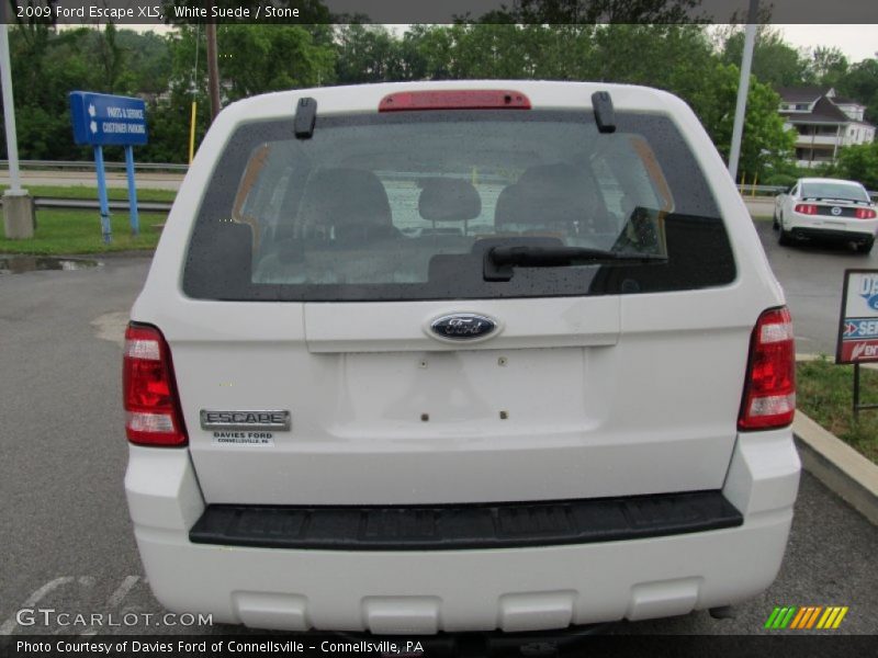 White Suede / Stone 2009 Ford Escape XLS