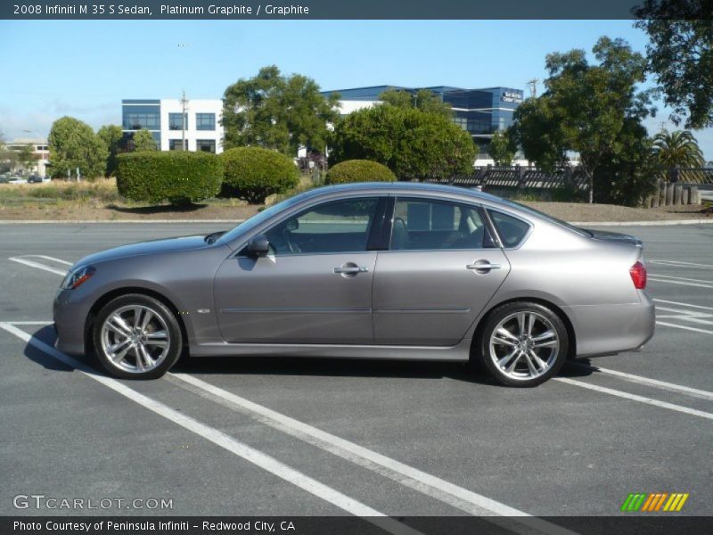 Platinum Graphite / Graphite 2008 Infiniti M 35 S Sedan