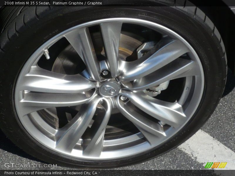 Platinum Graphite / Graphite 2008 Infiniti M 35 S Sedan
