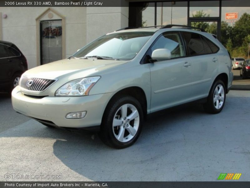 Bamboo Pearl / Light Gray 2006 Lexus RX 330 AWD