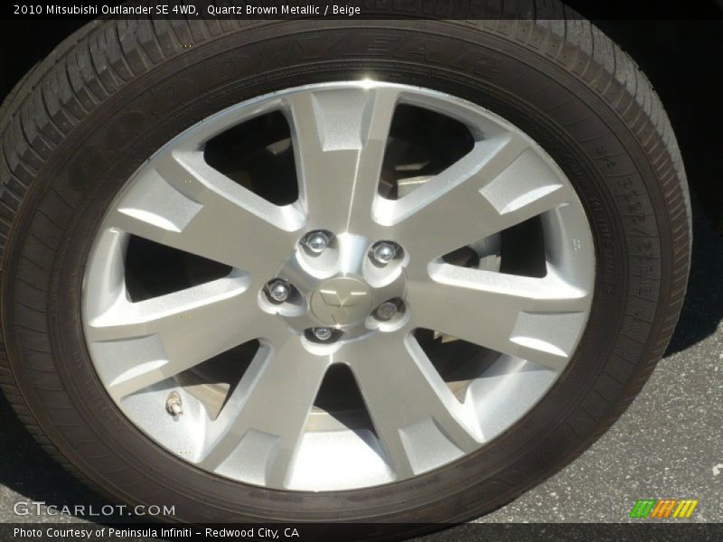  2010 Outlander SE 4WD Wheel