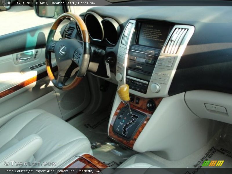 Bamboo Pearl / Light Gray 2006 Lexus RX 330 AWD